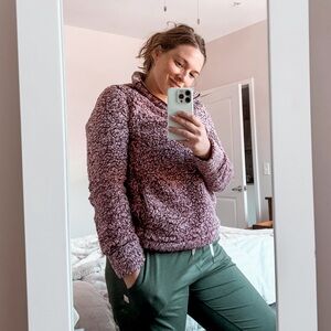 Weatherproof Vintage Ladies' Cozy Pullover Purple